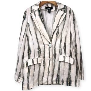 Luxury Designer Badoo | 8 / M | European Linen Lightweight Blazer
